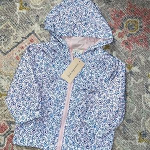 First Impressions Floral Print Windbreaker Jacket